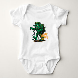 Body Para Bebê Cartografia do monstro do pântano - Aprovado pelo