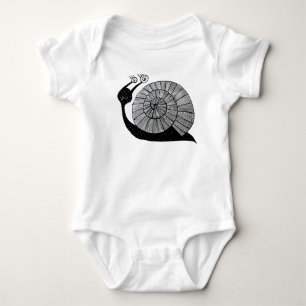 Body Para Bebê Cartoon Cartoon Cartoon Caracter com Olhos Espirai
