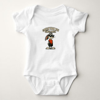 Body Para Bebê Cartoon Engraçado|Coelhinho Legal