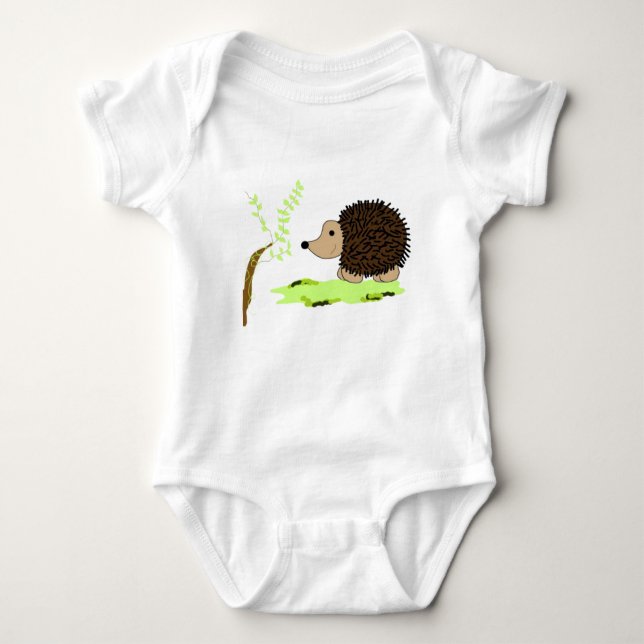 Body Para Bebê Cartoon Hedgehog (Frente)