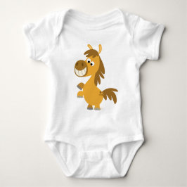 Body Para Bebê Cartoon Impetuante Pony Baby Roupa