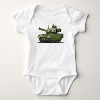 Body Para Bebê Cartoon modern armored tank