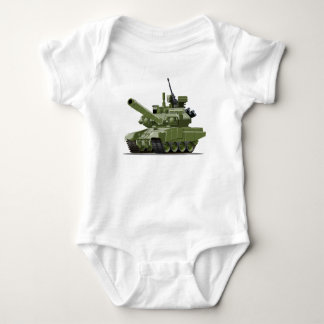 Body Para Bebê Cartoon modern armored tank
