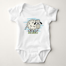 Body Para Bebê Cartoon Sheep