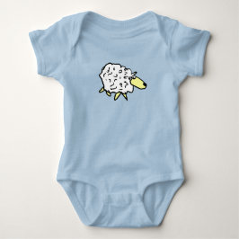 Body Para Bebê Cartoon Sheep Divertido