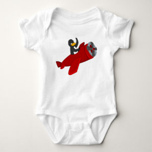 Body Para Bebê Cartoon voador de desenho animado