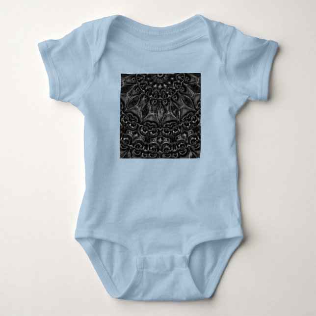 Body Para Bebê Carvãozinho Mandala Bebê (Frente)