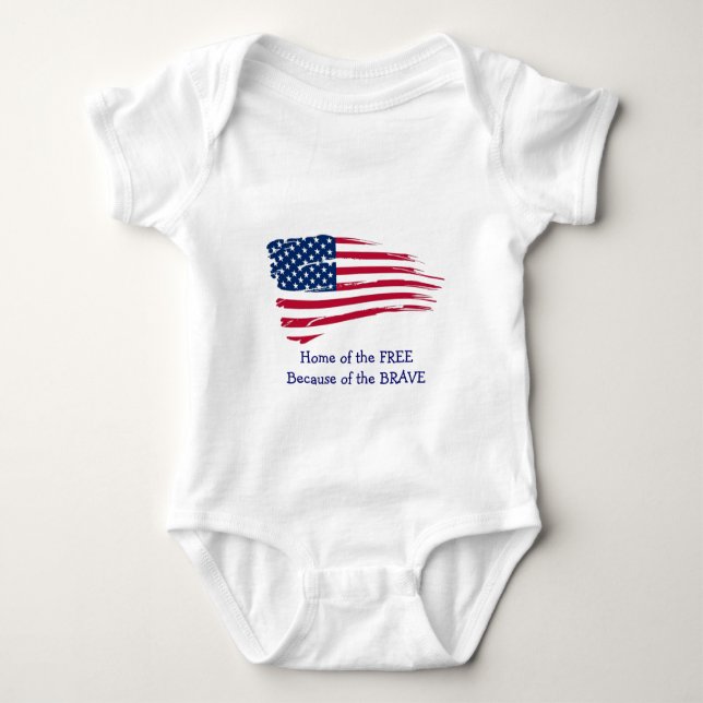 Body Para Bebê Casa do Sinalizador de Onda Livre (Frente)