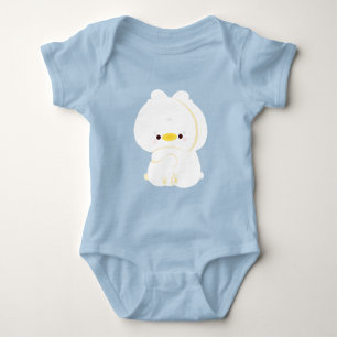 Body Para Bebê Casal Cute Duck