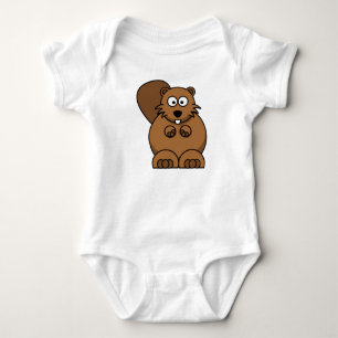 Body Para Bebê Castor
