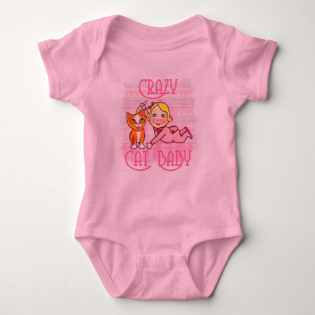 Body Para Bebê Cat Baby (Frente)
