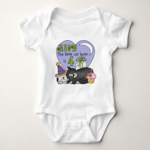 Body Para Bebê Cat Lover 4º t-shirts e presentes