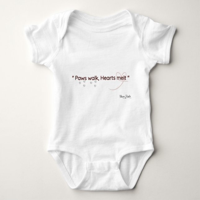 Body Para Bebê Cat Lover Baby bodysuit  (Frente)