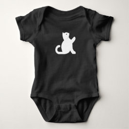 Body Para Bebê Cat Says Hello