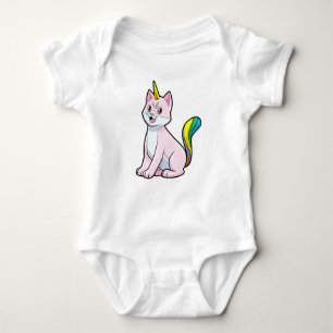 Body Para Bebê Cat Unicorn
