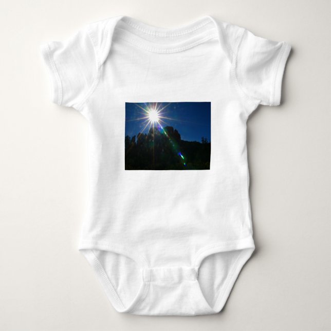 Body Para Bebê Catedral Rock Vortex horizontal (Frente)