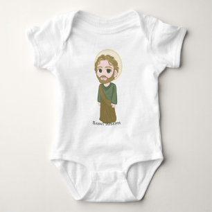 Body Para Bebê Católico bonito de St Joseph