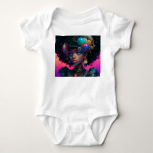 Body Para Bebê Cavaleiro Adornado