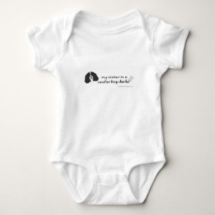 Body Para Bebê cavaleiro charles spaniel