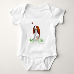 Body Para Bebê Cavaleiro Rei Charles Spaniel CKC