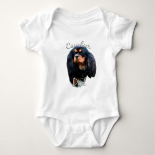 Body Para Bebê Cavalier King Charles Spaniel Pai 2