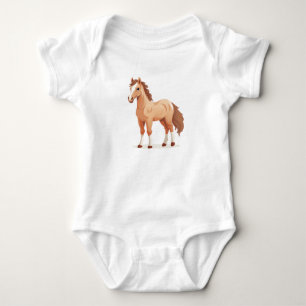 Body Para Bebê Cavalo-bebê, Cavalo-doce, Fazenda