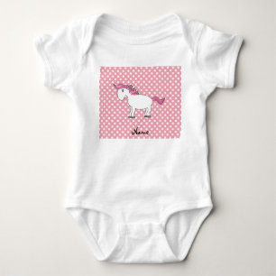 Body Para Bebê Cavalo conhecido personalizado