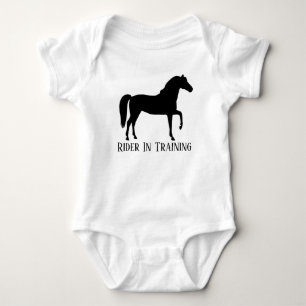 Body Para Bebê cavalo giro em treinamento