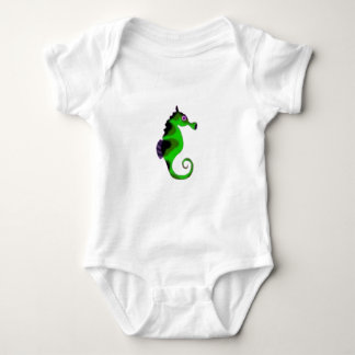 BODY PARA BEBÊ CAVALO MARINHO