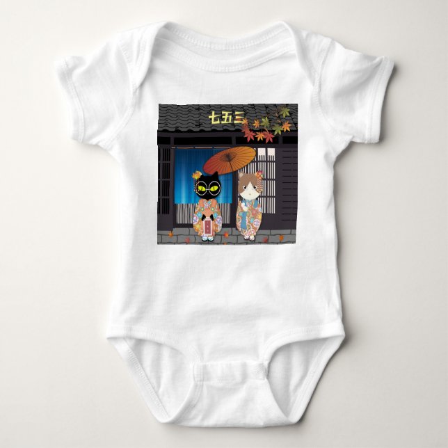 Body Para Bebê Celebração 7-5-3 de Poiluna (Frente)