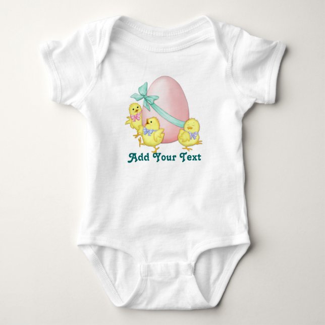Body Para Bebê Celebração de páscoa (Frente)