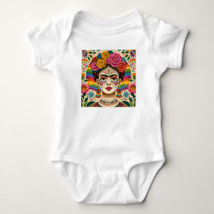 Body Para Bebê Celebrando as mulheres na arte popular mexicana
