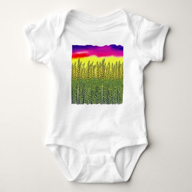 Body Para Bebê Celebrando os agricultores (Frente)