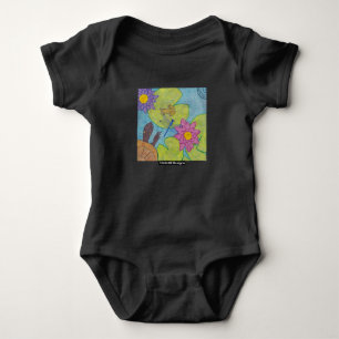 Body Para Bebê Cena de Lagoa (vívida) - Bodysuit de Bebê