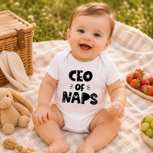 Body Para Bebê CEO de Sonecas Presente de Chuvinha de Bebê Modern