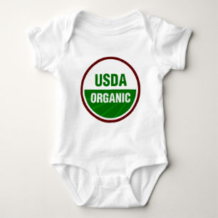 Body Para Bebê Certificado orgânico USDA
