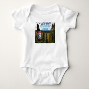 Body Para Bebê Cerveja de Bétula Chickadee