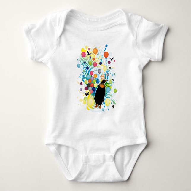 Body Para Bebê Céu_Alto (Frente)
