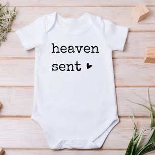 Body Para Bebê Céu Enviado Bebê Batismo Bebê Cristão