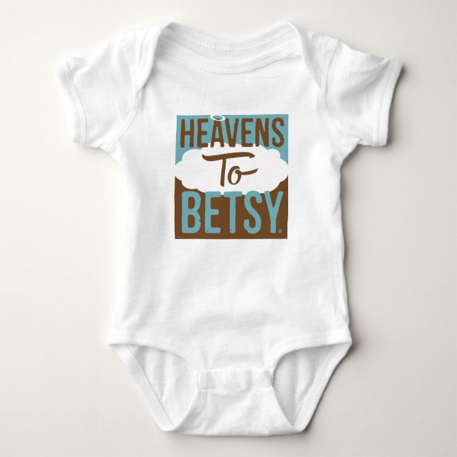 Body Para Bebê Céus A Betsy (Frente)