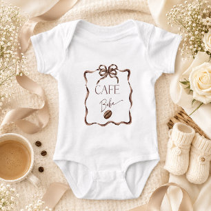 Body Para Bebê Chá de Bebê Café Bebe