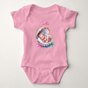 Body Para Bebê Chá de Bebê de Menina Personalizado