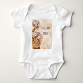 Body Para Bebê Chá de bebê Safari wildone Bodysuit Rosa