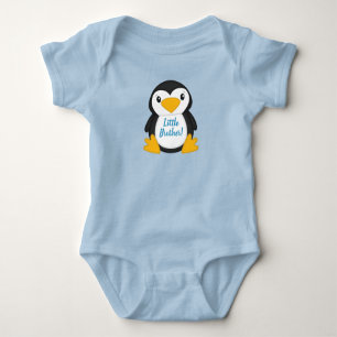 Body Para Bebê Chá de fraldas de pinguim