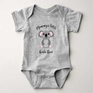 Body Para Bebê Chá de fraldas de Urso Koala