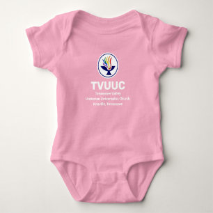 Body Para Bebê Chalice/TVUUC Rosa