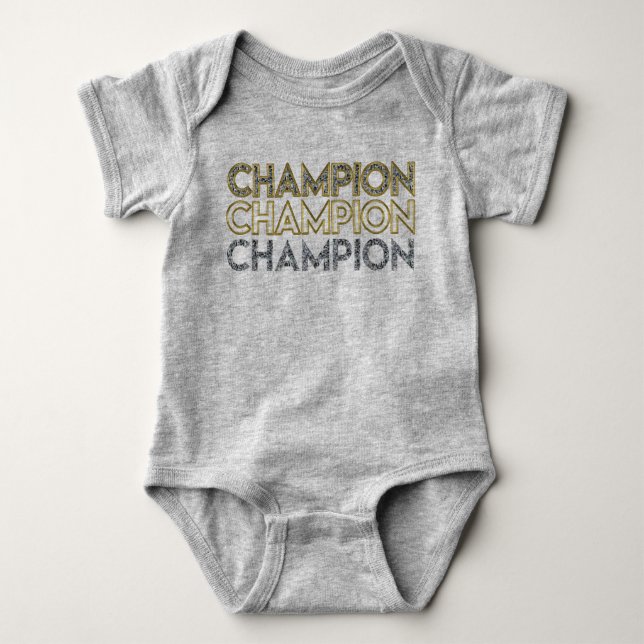 BODY PARA BEBÊ CHAMPION 01 (Frente)