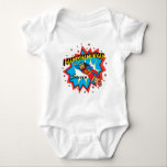 Body Para Bebê Chanukah Judah Maccabee, o martelo<br><div class="desc">Chanukah Baby Jersey Bodysuit. "Judah Maccabee, o martelo." Judah Maccabee está vindo em camisas, adesivos, balões, ou qualquer outro produto Zazzle que você gostaria de transferir este design. Personalizar alterando mensagem. Escolha seu estilo de fonte, cor e tamanho favoritos para o texto. Obrigados para parar e comprar por aqui! Muito...</div>