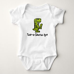 Body Para Bebê Charme do Tear-o-Saurus Rex