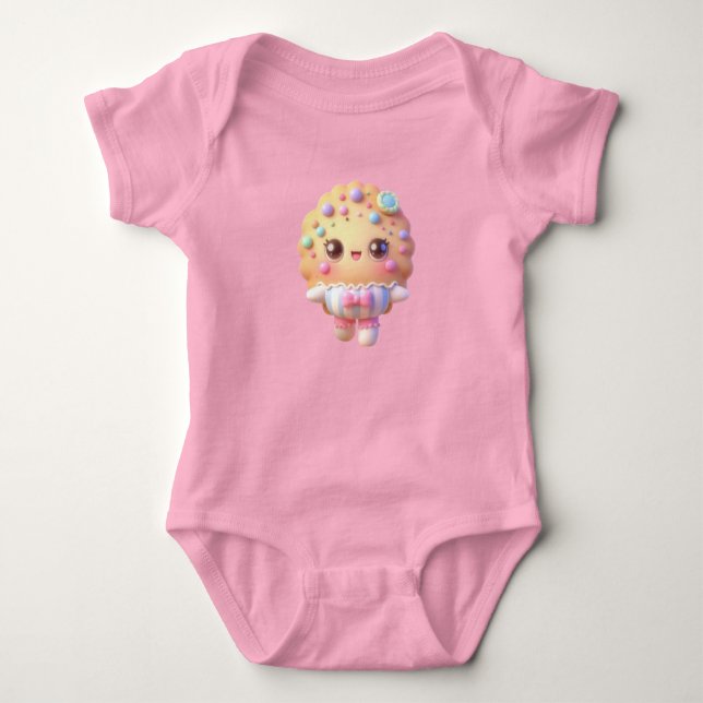 Body Para Bebê Charming Cookie (Frente)